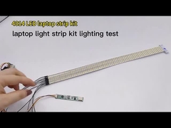 9.6V LED شريط إضاءة خلفي للكمبيوتر المحمول، شريط LED 10.4 بوصة - 19 بوصة سطوع قابل للتعديل