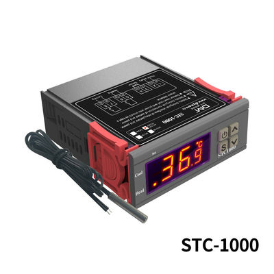 10A شاشة الكريستال السائل جهاز التحكم الرقمي في الرطوبة NTC الاستشعار التيار المتناوب 110 فولت-220 فولت منظم المراقبة