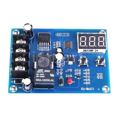 XH-M603 12-24 فولت تخزين بطارية الليثيوم شاحن التحكم مفتاح حماية لوحة مع شاشة LED