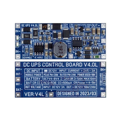 وحدة إمدادات الطاقة المتكررة المتكررة 24W UPS متعددة الاستخدامات لأجهزة الشبكة تدعم 12V / 15V الخروج