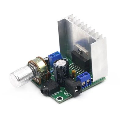 وحدة مكبر صوت رقمية مزدوجة القنوات 15W مع TDA7297 شريحة للوحة مكبر صوت DIY Kit