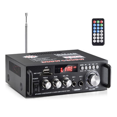 مكبر الطاقة الرقمي HIFI الصوتي الستيريو 300W مع شاشة LCD و Bluetooth