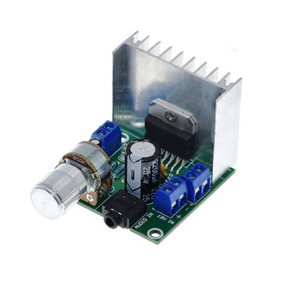 TDA7297 12V لوحة مكبر الطاقة مزدوجة القناة مع 15W + 15W الخروج والتصميم الخالي من الضوضاء