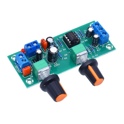 NE5532 DC 10-24V لوحة أمامية لمضخم الصوت الثقيل مع مرشح تمرير منخفض HIFI