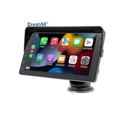 سيارة محمولة من نوع كرياتال 7 بوصات MP5 CarPlay لاسلكي لبلوتوث FM Transmitter HD كاميرا العرض الخلفي لوضع لوحة القيادة 1 سنة