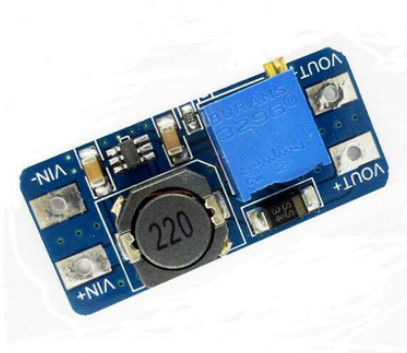 MT3608 2A DC-DC زيادة الجهد مجلس الجهد واسعة المدخلات 2/24 فولت Lto 5/9/12/28 فولت وحدة الطاقة قابل للتعديل