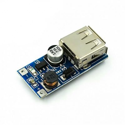 0.9 فولت-5 فولت 600mA DC-DC دفعة محول شحن لوحة دوائر كهربائية خطوة متابعة وحدة امدادات الطاقة