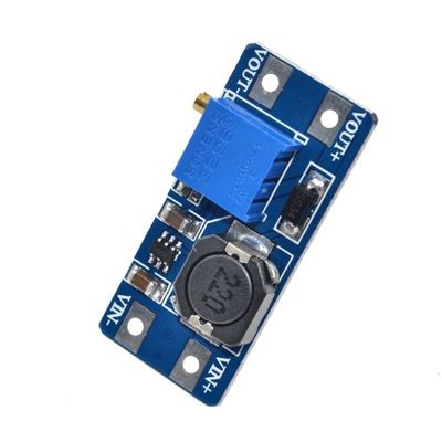 وحدة إمداد الطاقة MT3608 2A DC DC Boost Module 2-24V جهد ​​الإدخال