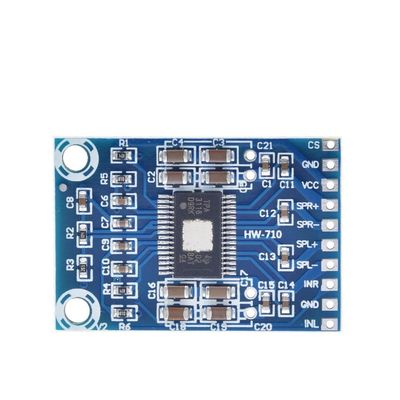 TPA3116D2 مكبر الصوت وحدة الصوت القناة المزدوجة 50W الطاقة الخارجة 12V-24V DC لوحة مكبر الصوت الرقمية