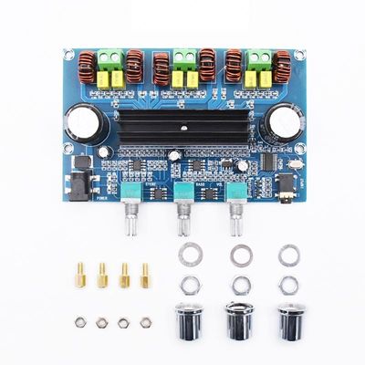 CA-3166B لوحة مكبر الطاقة الرقمية DC12-24V 50Wx2+100W AMP+BT