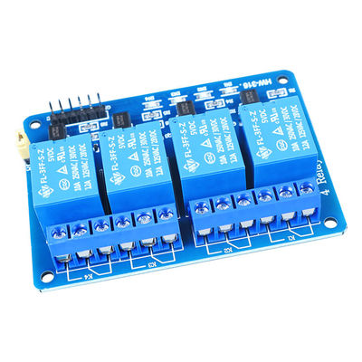 5 فولت Optocoupler 4 قناة وحدة التتابع العبوات الناسفة برمجة تعليم العلوم والتكنولوجيا والهندسة والرياضيات