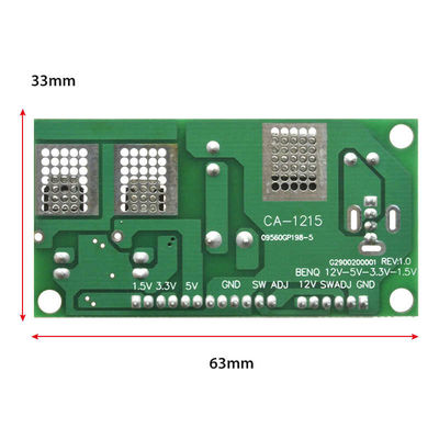 CA-1215 12V 5V 3.3V 1.5V وحدة إمدادات الطاقة LCM LCD Dc إلى لوحة تحويل Dc