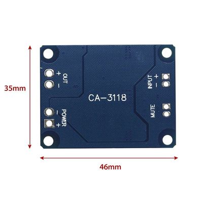 CA-3118 DC12-24V مكبر الصوت TPA3118 1 * 60W AMP