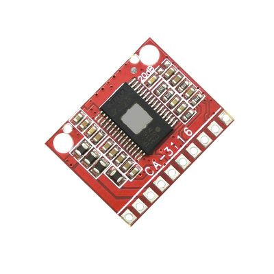 TPA3116 وحدة مكبر 50W لوحة مكبر طاقة رقمية مزدوجة القناة مع 8V DC ~ 24V وبدون ضوضاء POP
