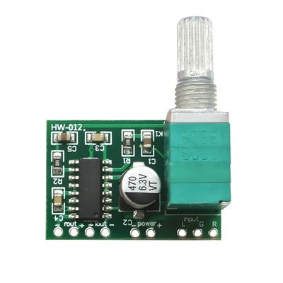 CA-8403S لوحة مكبر صوتية رقمية مصغرة مصغرة DC 5V 2 قناة 2 * 3W PAM8403