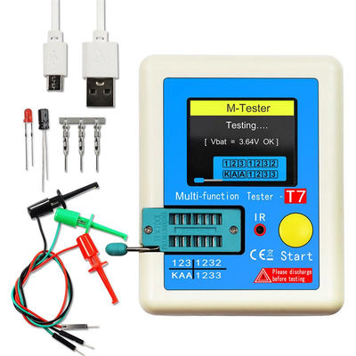 مكثف اختبار الصمام الثنائي TFT متعدد الوظائف مع مقياس متعدد 25pF-100mF