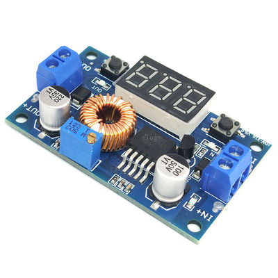 XL4015E 5A 75W وحدة الطاقة المتنحية DC DC قابلة للتعديل مع عرض الجهد