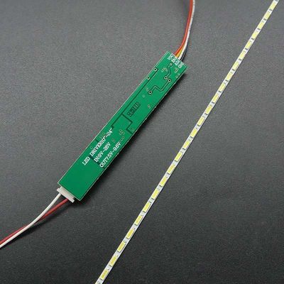9.6V LED شريط إضاءة خلفي للكمبيوتر المحمول، شريط LED 10.4 بوصة - 19 بوصة سطوع قابل للتعديل
