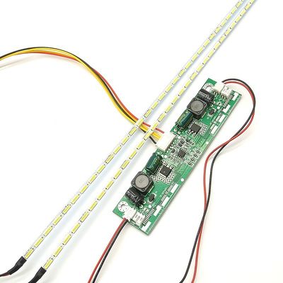شريط إضاءة خلفي LED مقاس 26 - 65 بوصة، شريط تلفزيون LED بلوحة ألومنيوم