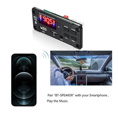 2*25 واط 50 واط وحدة صوت بلوتوث مشغل MP3 مع جهاز التحكم عن بعد