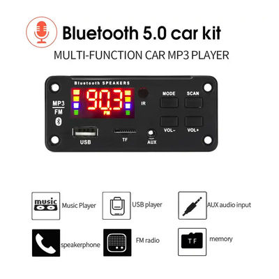 2*25 واط 50 واط وحدة صوت بلوتوث مشغل MP3 مع جهاز التحكم عن بعد