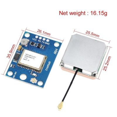 GY-NEO6MV2 Neo 6m Gps Module Arduino مع التحكم في الطيران EEPROM MWC APM2.5