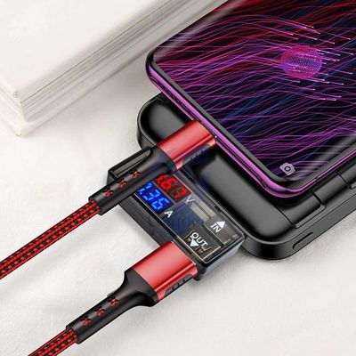 كاشف اختبار الشحن، مقياس التيار الكهربائي الرقمي، الفولتميتر، منفذ USB مزدوج