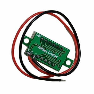 مقياس التيار الكهربائي الرقمي 0.36 بوصة، الفولتميتر، 2 أسلاك، 3 أسلاك، 4 أرقام LED