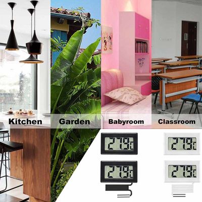 ABS ميزان الحرارة مقياس الرطوبة ميزان الحرارة الرقمي قياس الرطوبة CE