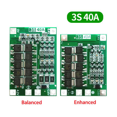 3S 4S 25A 40A 60A BMS لوحة حماية البطارية لوحة شحن بطارية لي