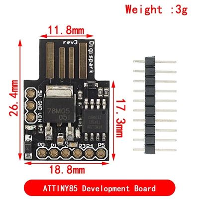 3دعم مجلس تطوير ATTINY85/TINY85