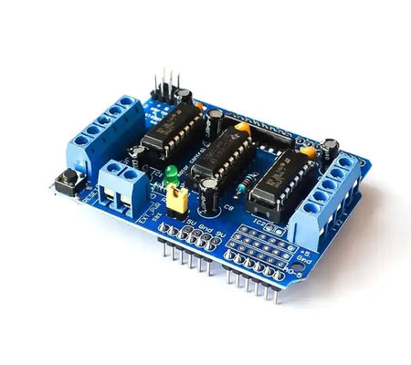 L293D درع التحكم بالمحرك محرك H-جسر درع توسيع محرك Arduino