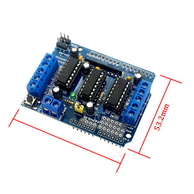 L293D درع التحكم بالمحرك محرك H-جسر درع توسيع محرك Arduino