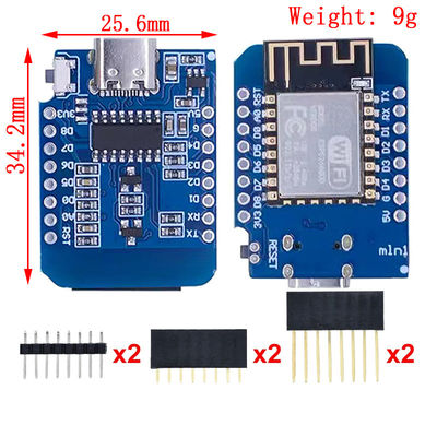 مبنية على ESP8266 CH340G Nodemcu V2 Mini Pro V3.0 NodeMcu 4MB/16MB بايتات Lua WIFI مجلس تطوير إنترنت الأشياء