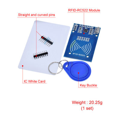 13.56MHz RFID RC522 Module For Arduino IC KEY SPI Writer Reader IC Card Proximity Module وحدة القرب من بطاقة الراديو