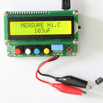Lc100-A LCD الرقمي عالية الدقة قدرة الحثية L / C متر مكثف اختبار التردد 1Pf-100Mf 1Uh-100H Lc100-
