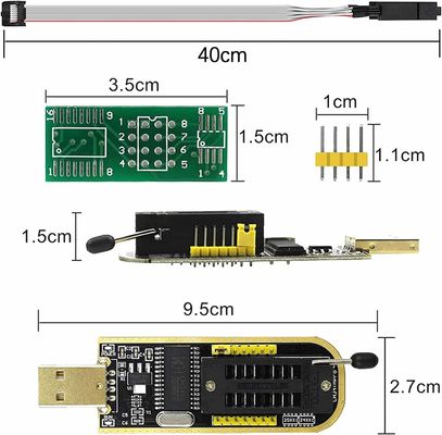 CH341 الوحدة CH341 24 25 سلسلة EEPROM Flash BIOS وحدة برمجة USB 93CXX/25CXX /24CXX