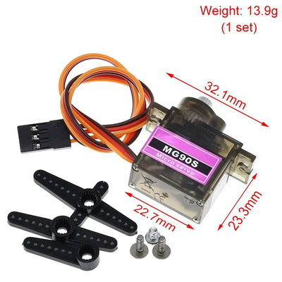 MG90S Metal Gear Digital 9G Servo لـ RC طائرة هليكوبتر طائرة قارب سيارة MG90 9G في المخزون
