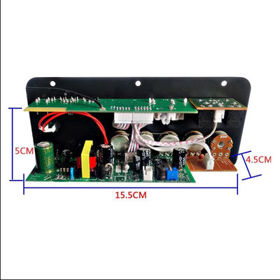 لوحة مكبرات الطاقة D50 100W مع مدخل صوتي ضوئي ومعدلات نغمات عالية منخفضة Bluetooth AMP