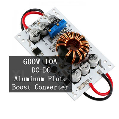 600W DC-DC Boost Converter Board قابل للتعديل 10A Step Up ثابت للتيار