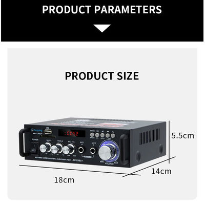 مكبر صوت ستيريو 120W LDZS AV-298BT مع BT 2.0 اللاسلكي وجودة الصوت HIFI