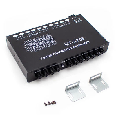 مكبر 24 فولت EQ5 قطاع Aux Equalizer السيارة الصوتية EQ ضبط التقاطع