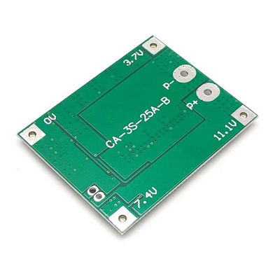 3S 25A ليثيون 18650 BMS PCM بطارية حماية لوحة مع توازن لليثيون ليبو بطارية