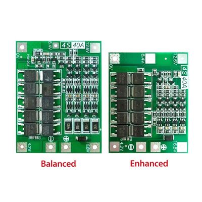 CA-4S-40A شاحن بطارية الليثيوم-أيون وحدة خلايا ليبو PCB BMS لوحة حماية لمحرك الحفر 12.6 فولت مع التوازن