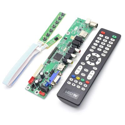 HDVX9-AS V4.5 اللوحة الرئيسية للفيديو العالمي LED V59 اللوحة العالمية لمراقبة التلفزيون LCD LED