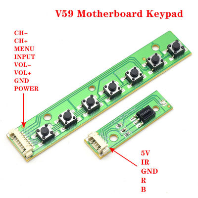 HDVX9-AS V4.5 اللوحة الرئيسية للفيديو العالمي LED V59 اللوحة العالمية لمراقبة التلفزيون LCD LED