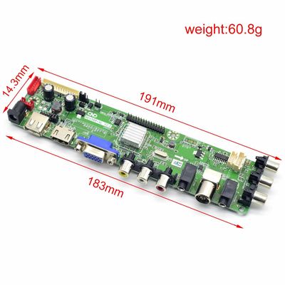 HDV56R-AL V2.2 V56 Universal TFT LED TV Mainboard لوحة تحكم LCD للفيديو SKD مجموعات وأجزاء