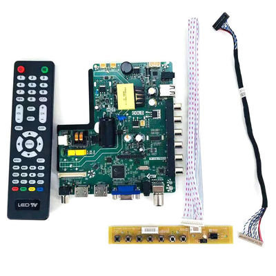 32 بوصة FHD LED التلفزيونات الرئيسية البرامج الثابتة 1920 * 1080 Inbult TP.V56.PB826 لتلويزيون LG