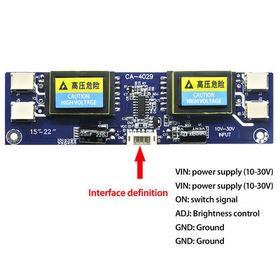 CA-4029 4 مصابيح عاكس لوحة LED خلفية الضوء لوحة 15-22 بوصة لمراقبة الكمبيوتر AVT4029