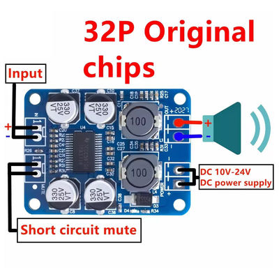 CA-3118 DC12-24V مكبر الصوت TPA3118 1 * 60W AMP